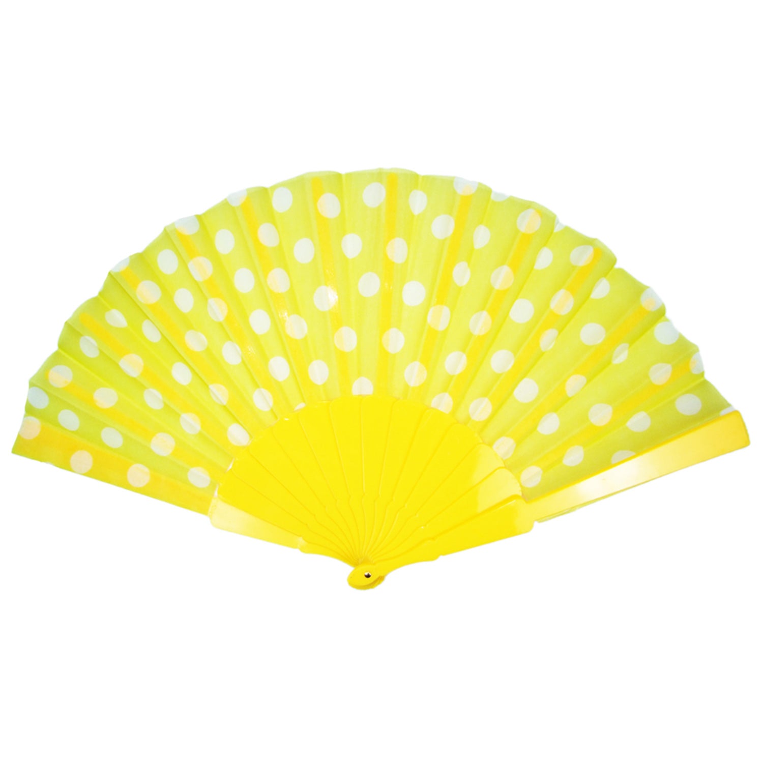 das-kost-mland-accessoires-fifties-f-cher-punkte-handf-cher-gelb image 2