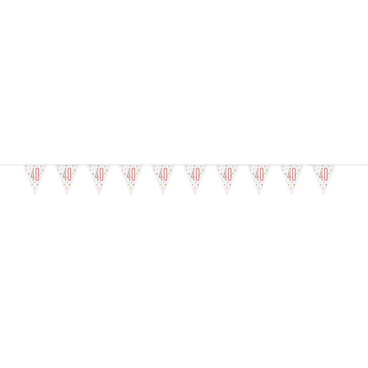 das-kost-mland-hb-glitz-wimpelkette-274-cm-rosegold image 3