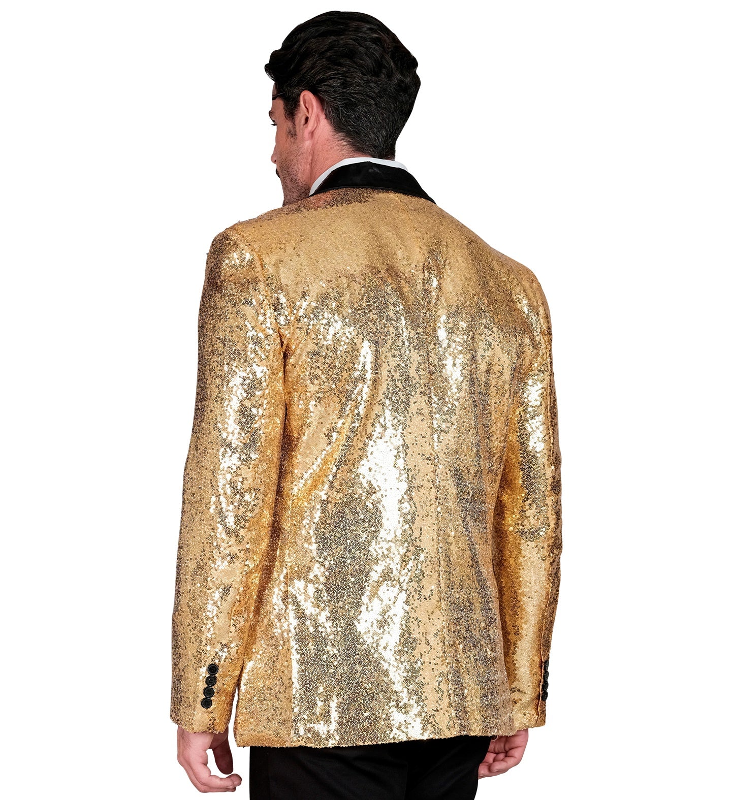 das-kost-mland-glitter-pailletten-jackett-herren-gold image 4