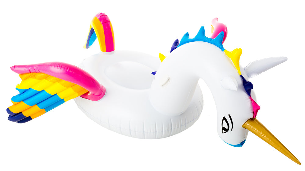 das-kost-mland-dekorationen-xxl-schwimmtier-einhorn-250cm-regenbogen image 2