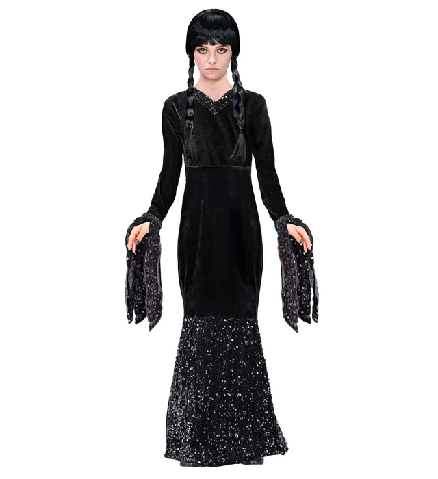 dark-girl-kinderkost-m-glamour-abendkleid-schwarz-128 image 1