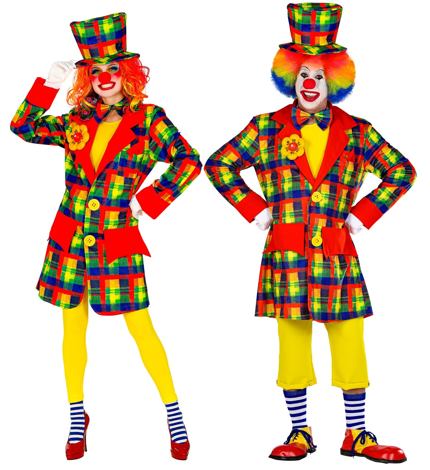 das-kost-mland-bailey-clown-kost-m-mehrfarbig-bunt image 1