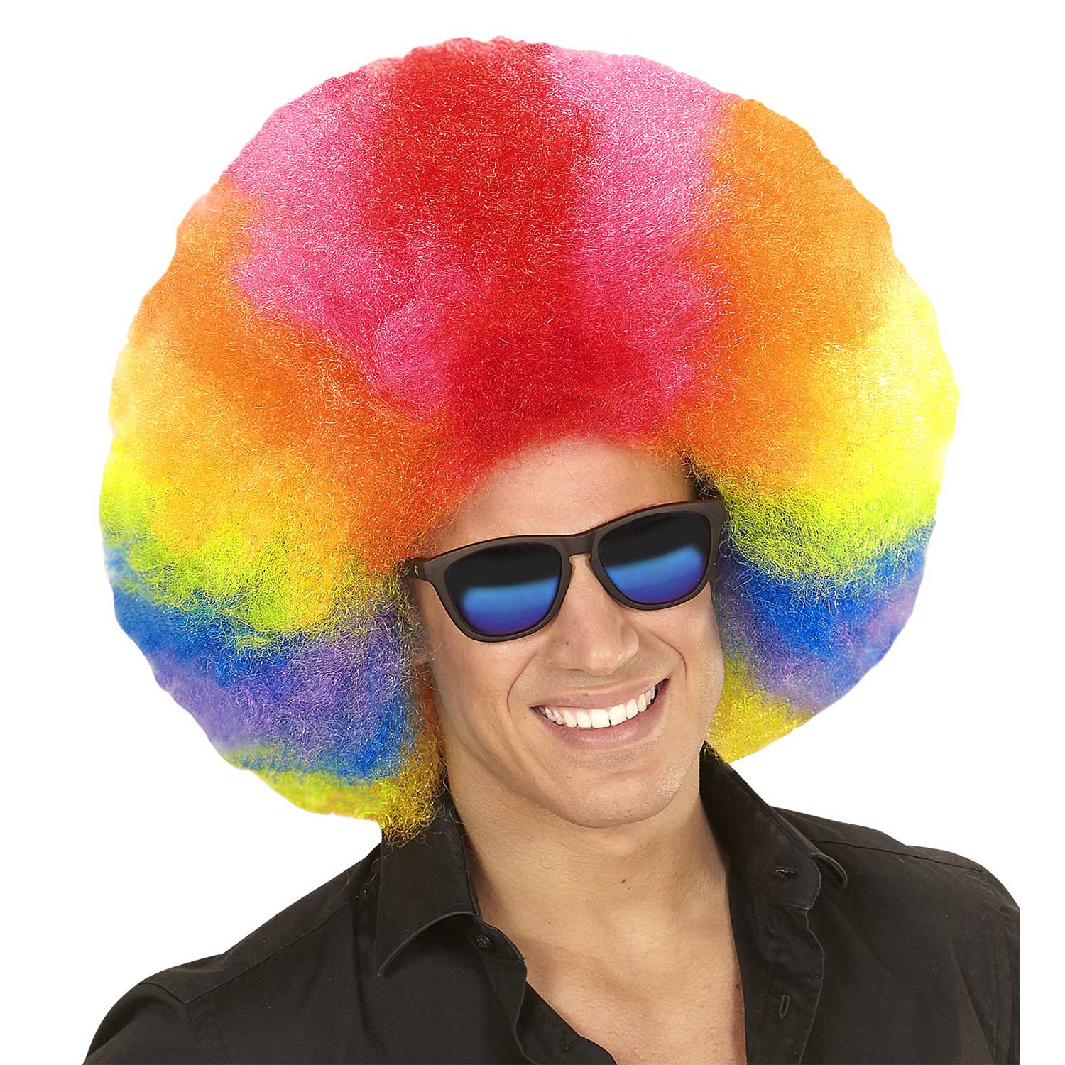 das-kost-mland-afro-per-cke-riesen-regenbogen-kunsthaar image 4