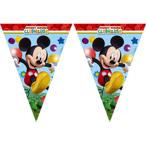 das-kost-mland-wimpelkette-mickey-club-230cm-pvc image 1