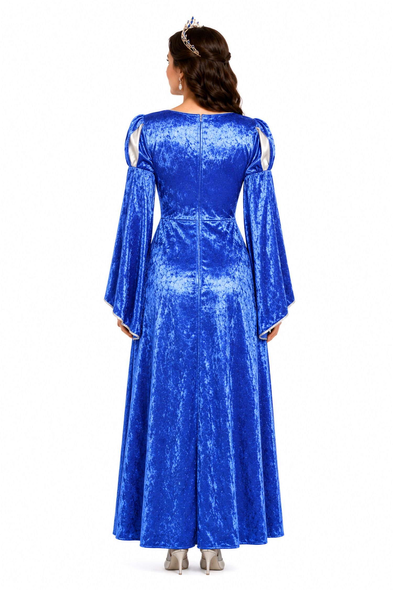 das-kost-mland-helena-burgfr-ulein-damenkost-m-blau-silber-40 image 3