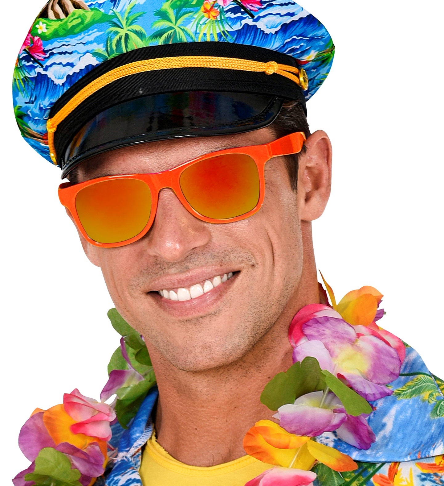 das-kost-mland-80er-jahre-brille-revo-neon-orange-einheitsgr-e image 4