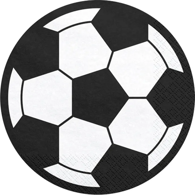 das-kost-mland-servietten-fu-ball-20-stk-13-5-cm-party image 1
