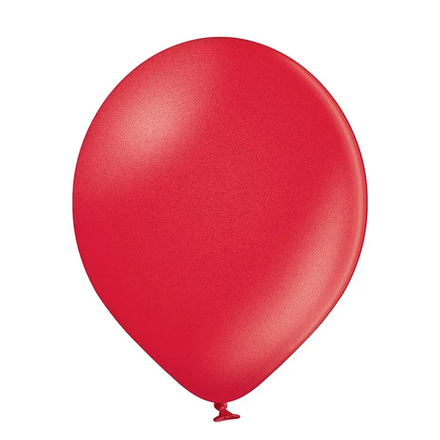 das-kost-mland-dekorationen-luftballon-metallic-12cm-kirschrot-25stk image 1