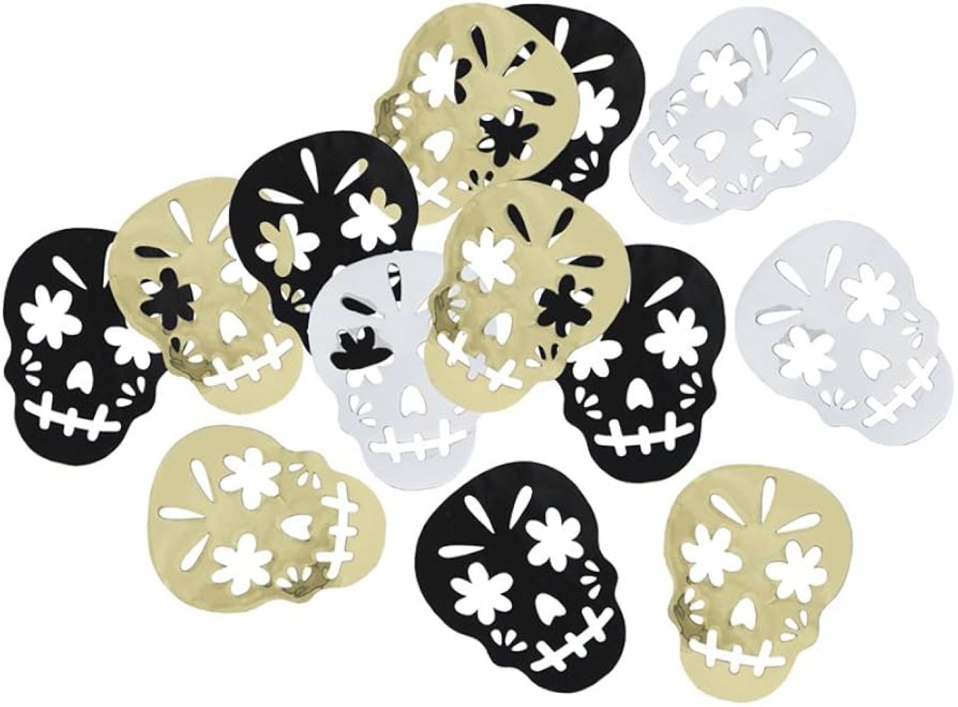 das-kost-mland-skull-day-of-dead-konfetti-14g-metall-totenkopf image 1