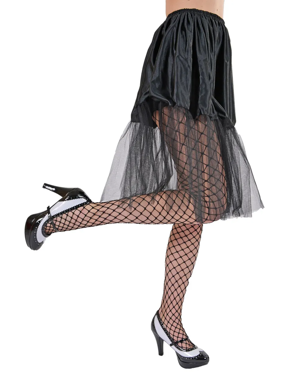 das-kost-mland-damen-petticoat-t-llrock-60-cm-schwarz-unterrock image 1