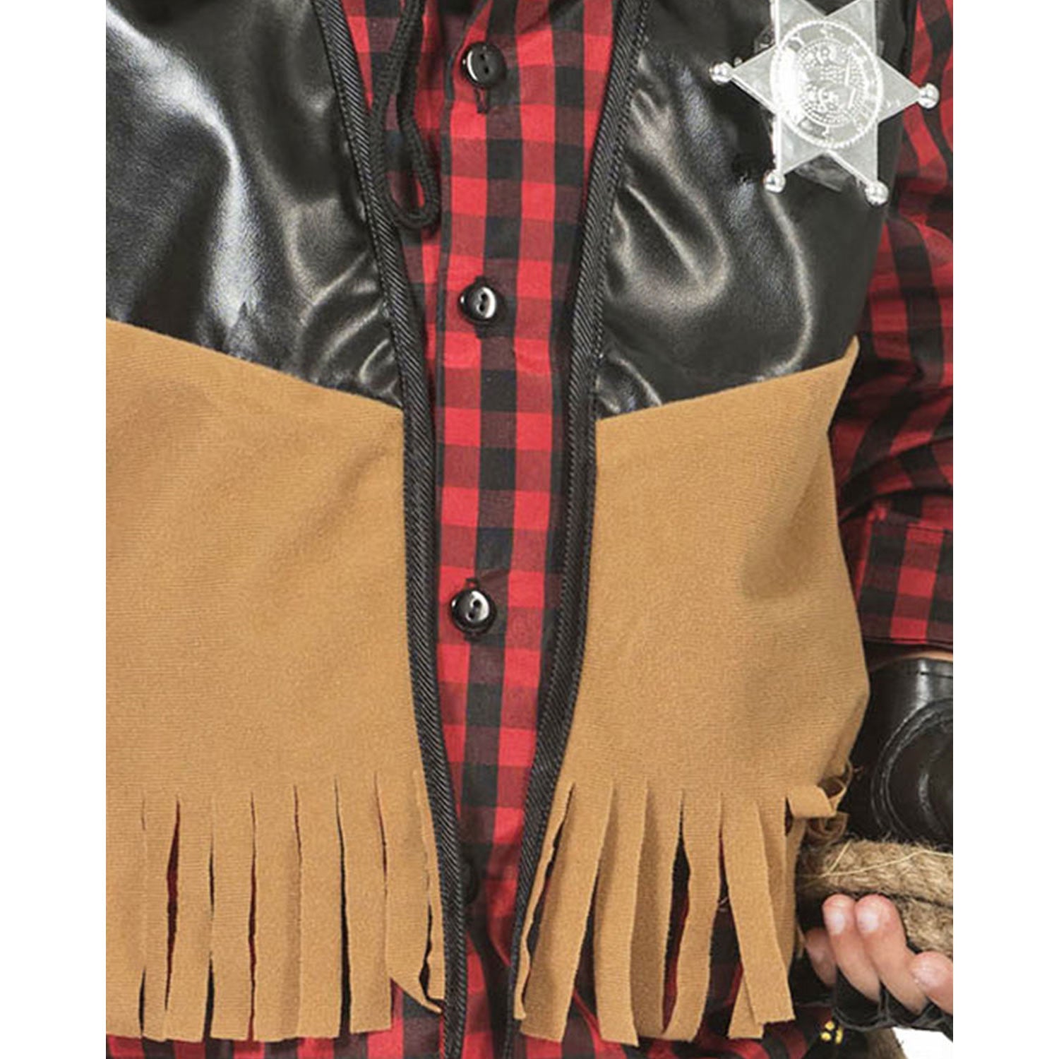 das-kost-mland-jungen-cowboy-kost-m-austin-braun-3-teilig image 4