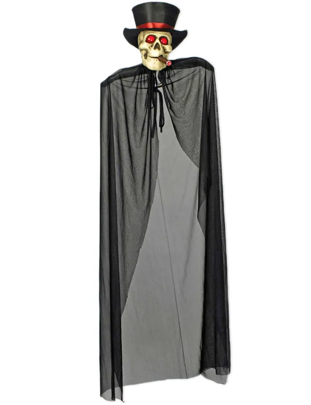 das-kost-mland-geister-figur-totenkopf-zylinder-150-cm-schwarz image 1