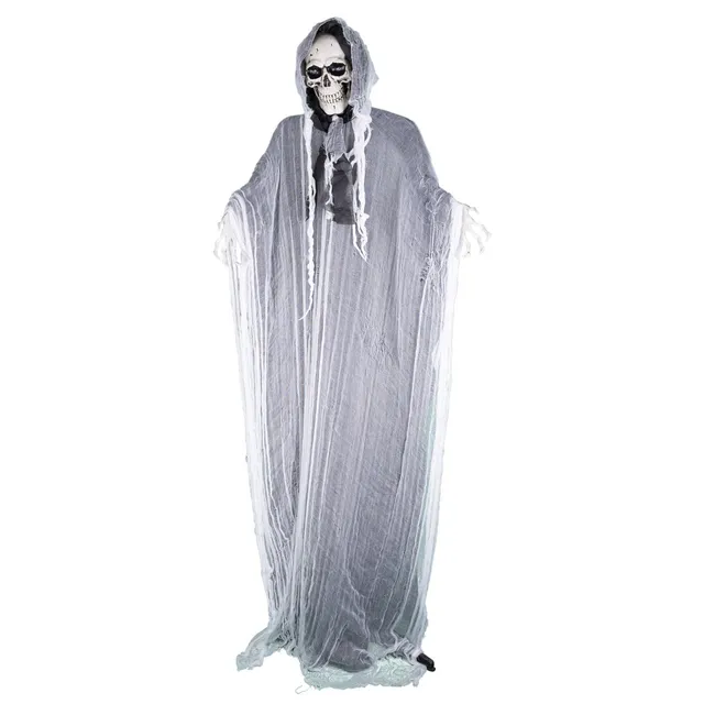 das-kost-mland-skelett-geist-dekofigur-220cm-animiert-led image 1