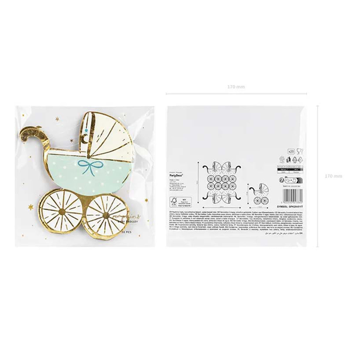baby-kinderwagen-servietten-20-stk-blau-babyparty-taufe image 3
