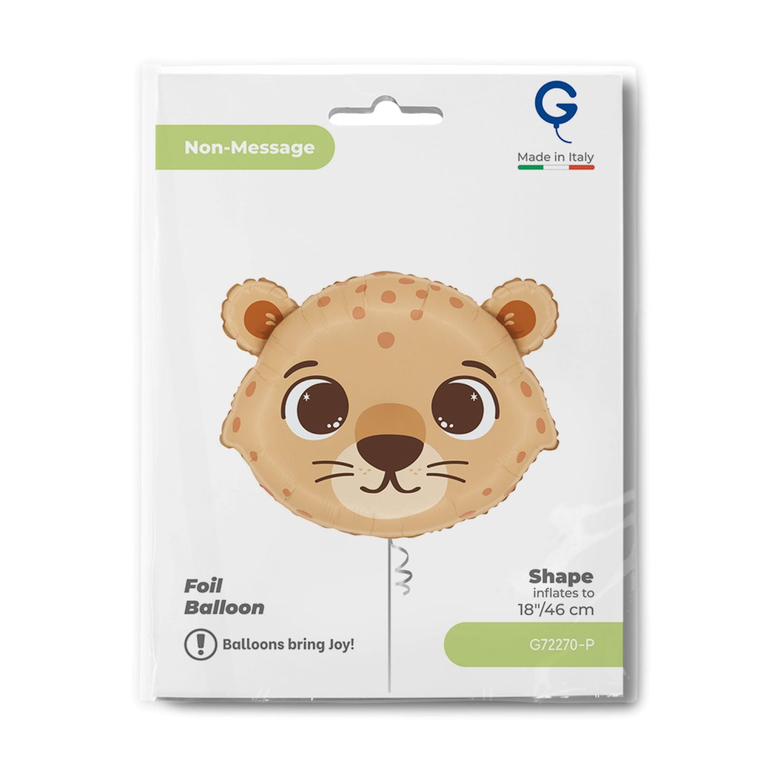 das-kost-mland-gepard-kopf-folienballon-shape-18-46cm image 2