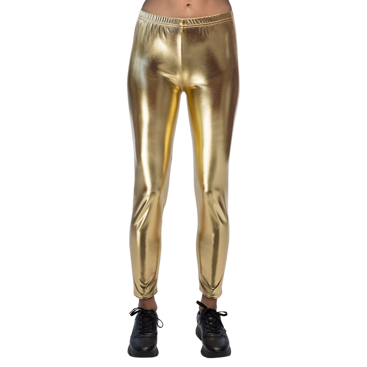 das-kost-mland-damen-metallic-leggings-gold-glanz-gr-m-l-xl image 3