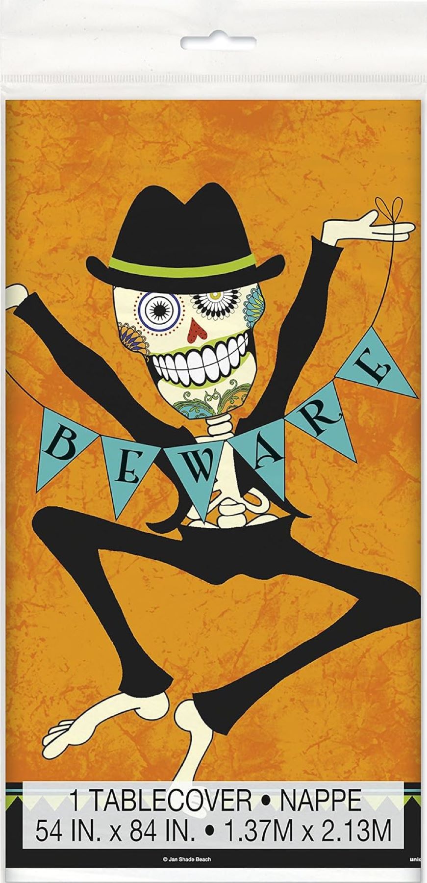 das-kost-mland-dekorationen-tischdecke-pvc-day-of-the-dead-137x213cm image 2