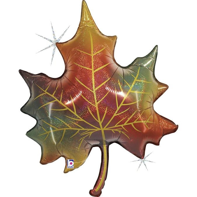 das-kost-mland-shape-folienballon-ahorn-blatt-holo-76-cm image 1
