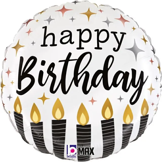 das-kost-mland-deko-folienballon-birthday-candle-46-cm image 1