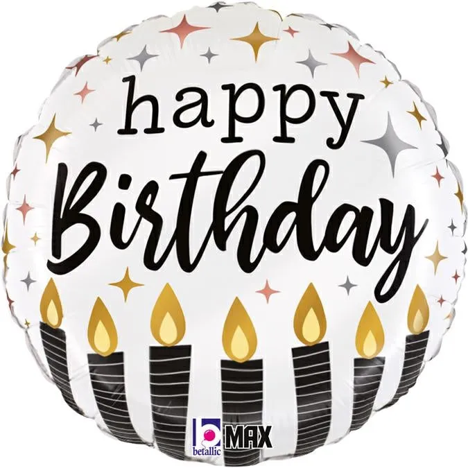 das-kost-mland-deko-folienballon-birthday-candle-46-cm image 1