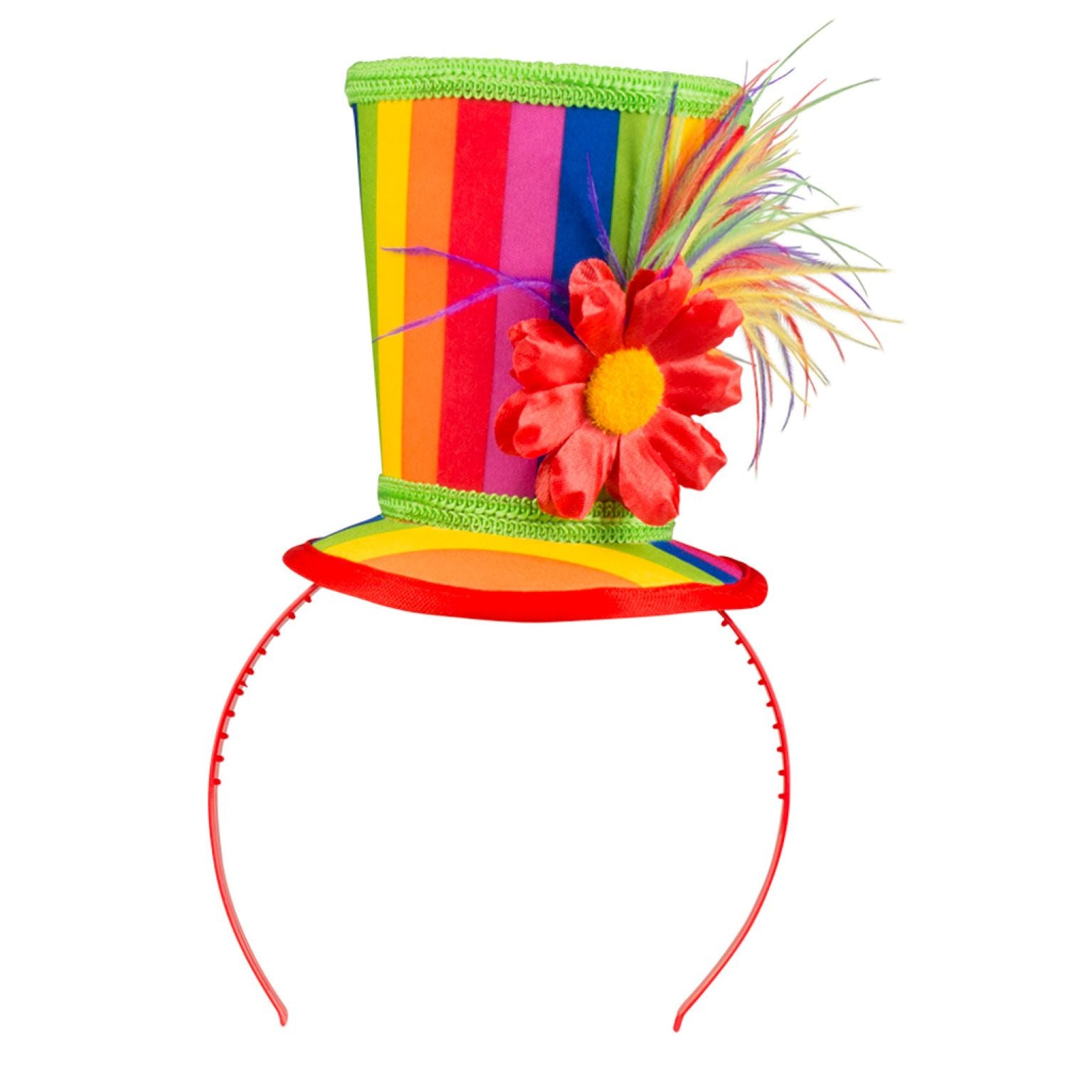 diadem-blossom-haarreif-mini-clownshut-kost-m-bunt image 2