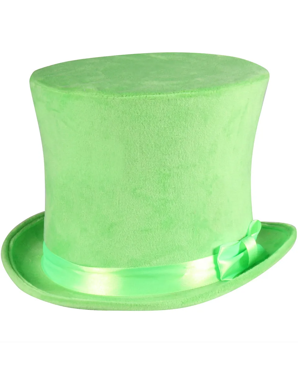 das-kost-mland-flair-zylinder-velour-neon-gr-n-60-cm image 1