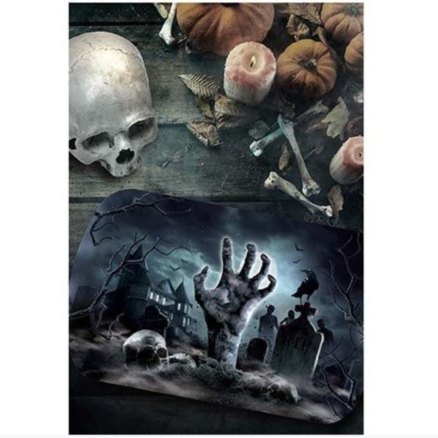 das-kost-mland-friedhof-tablett-39x24cm-halloween-kunststoff image 2