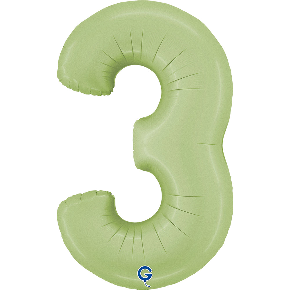 das-kost-mland-riesenzahl-folienballon-102cm-satin-olive image 5