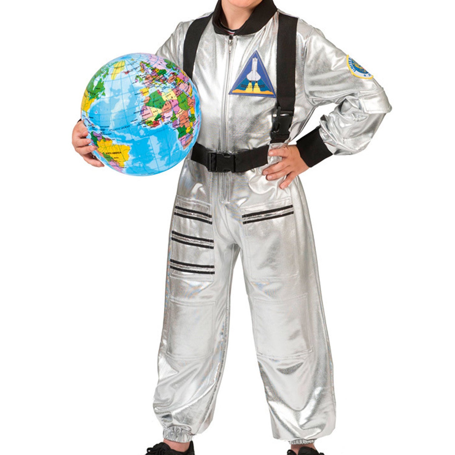 das-kost-mland-jungen-astronauten-kost-m-tobias-silber-kinderkost-m image 2