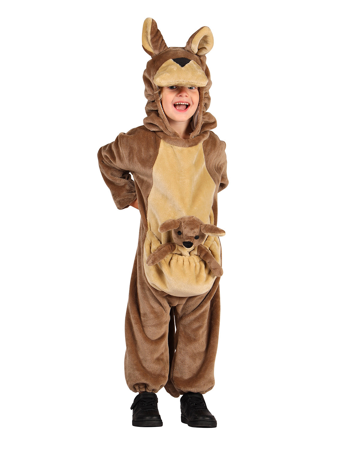 das-kost-mland-k-nguru-babykost-m-overall-braun-gr-80-86 image 1
