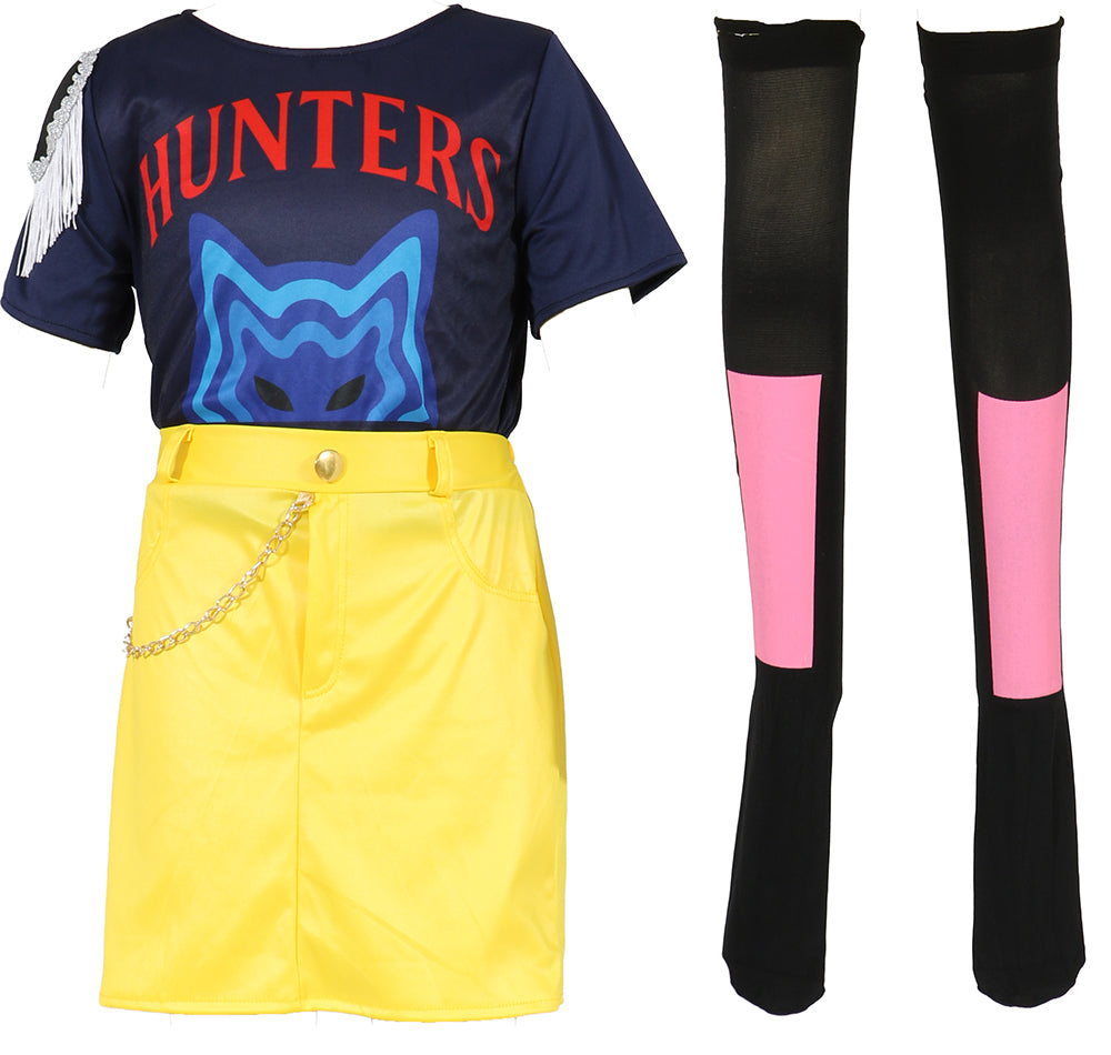 das-kost-mland-hunter-k-pop-kost-m-damen-gelb-blau image 3
