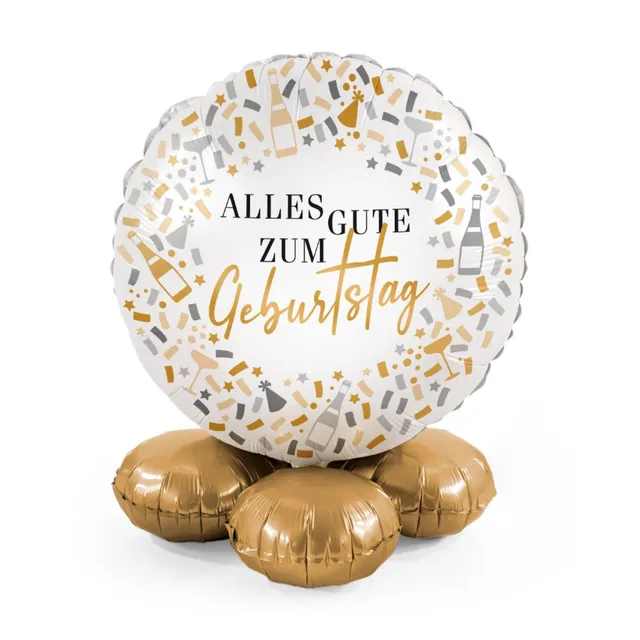 das-kost-mland-dekorationen-folienballon-bouquet-hello-happy-birthday image 1