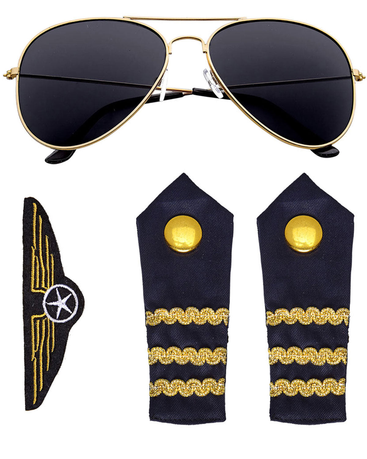das-kost-mland-herren-pilot-kost-m-set-4-tlg-blau-zubeh-r image 3