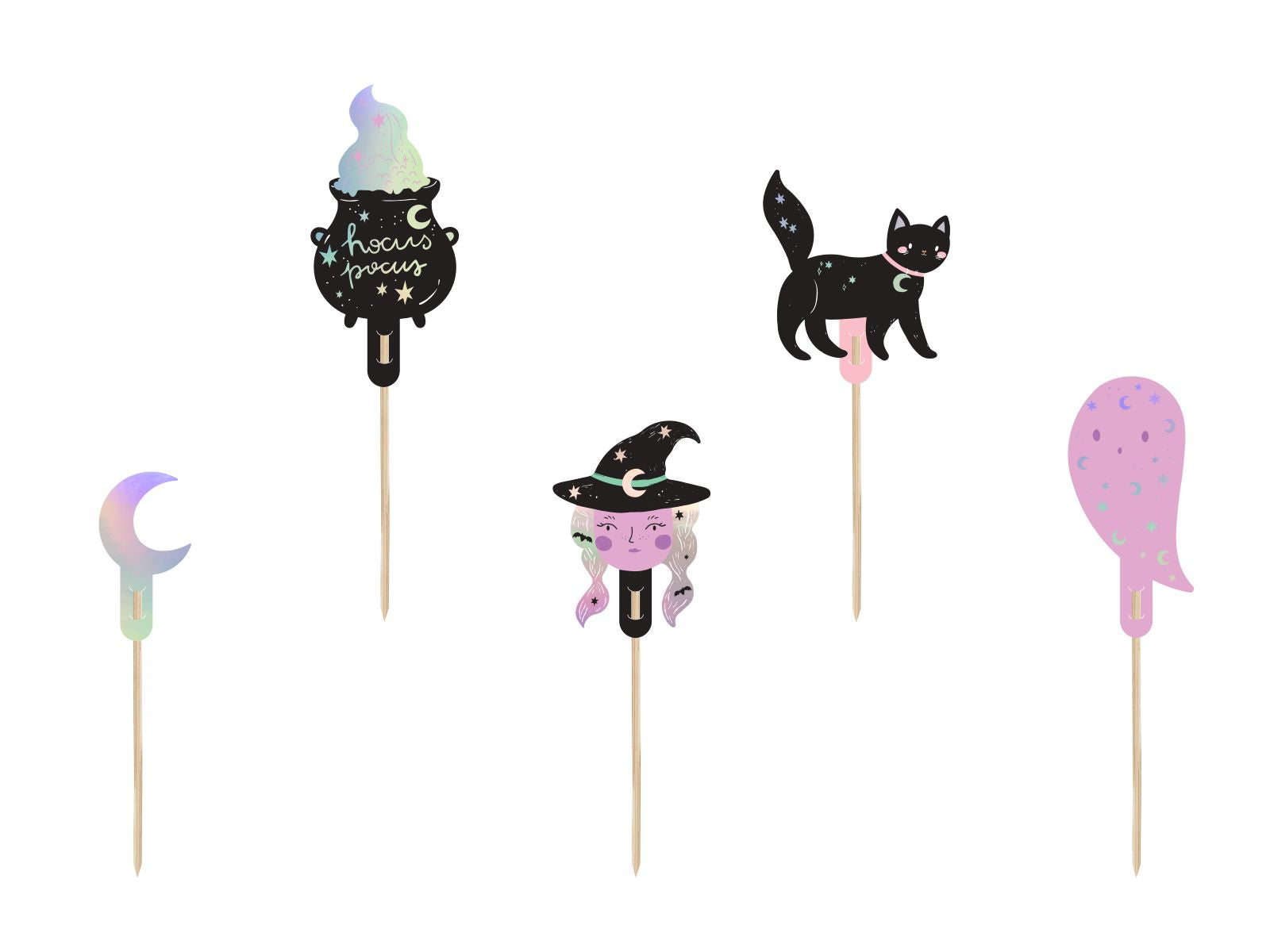 halloween-cupcake-muffin-deko-topper-6-stk-14-cm-kuchenstecker image 1