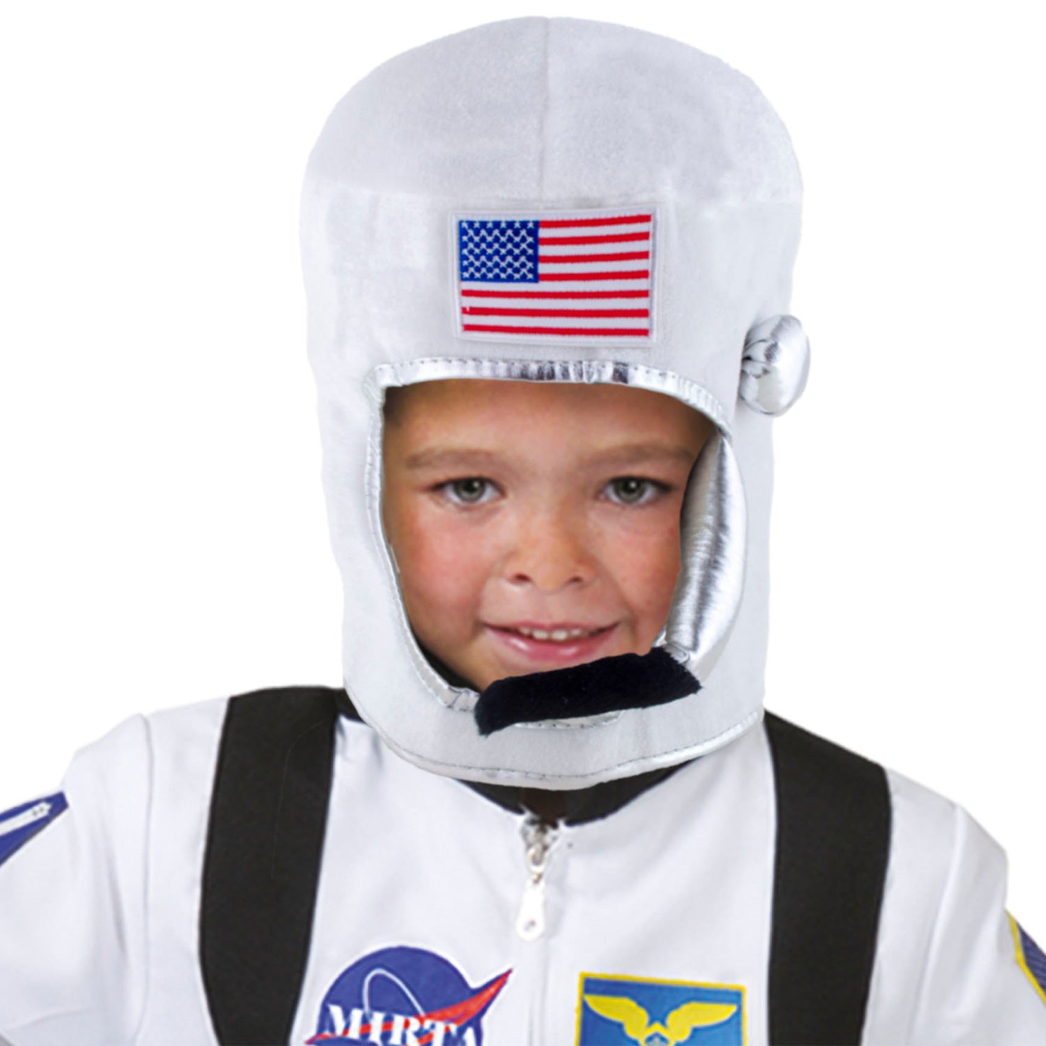 das-kost-mland-accessoires-astronautenhelm-kinderkost-m-wei image 2
