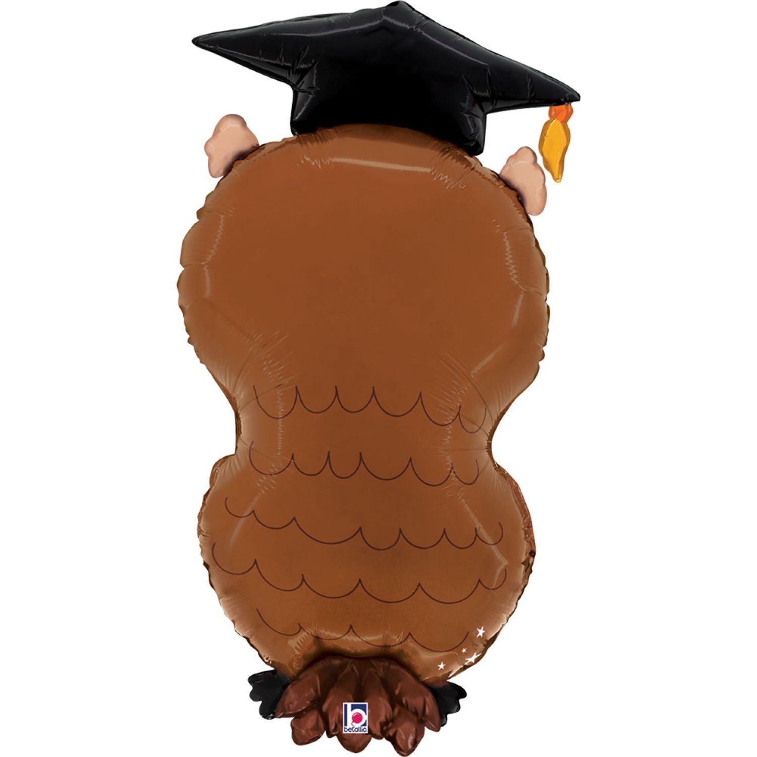 folienballon-eule-congrats-grad-76cm-shape-ballon-deko image 3