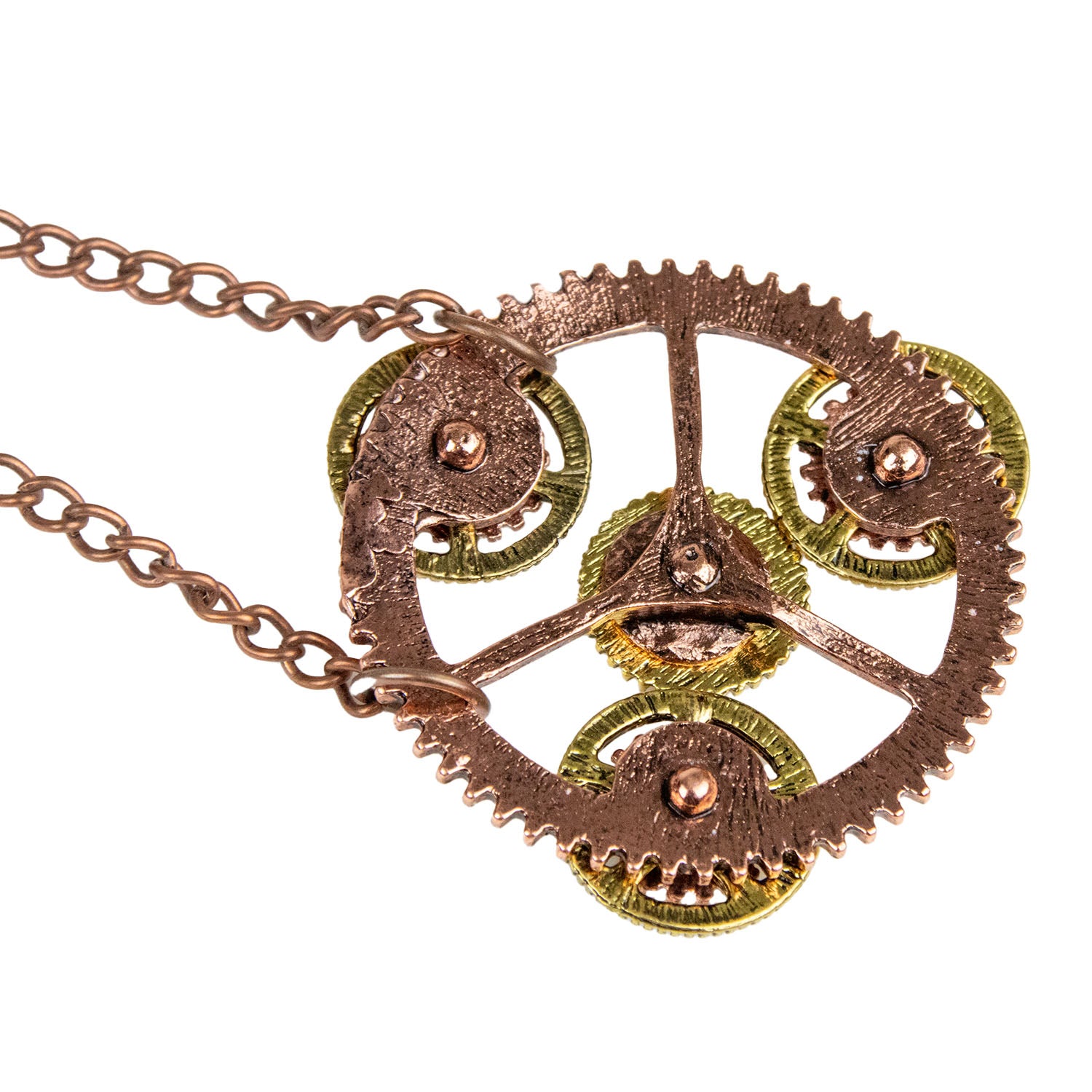 das-kost-mland-accessoires-steampunk-halskette-zahnr-der-bronze image 6