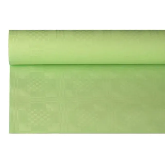 tischdecke-papier-damastpr-gung-8x1-2m-pastelgr-n-rolle image 1