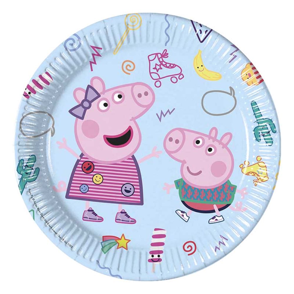 das-kost-mland-pappteller-peppa-pig-23-cm-8-stk-fsc image 1