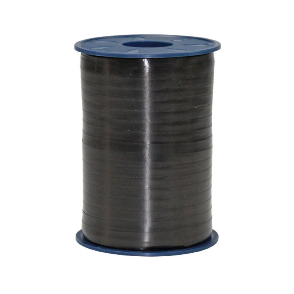 das-kost-mland-dekorationen-geschenkband-polyband-5mm-500m-schwarz image 1