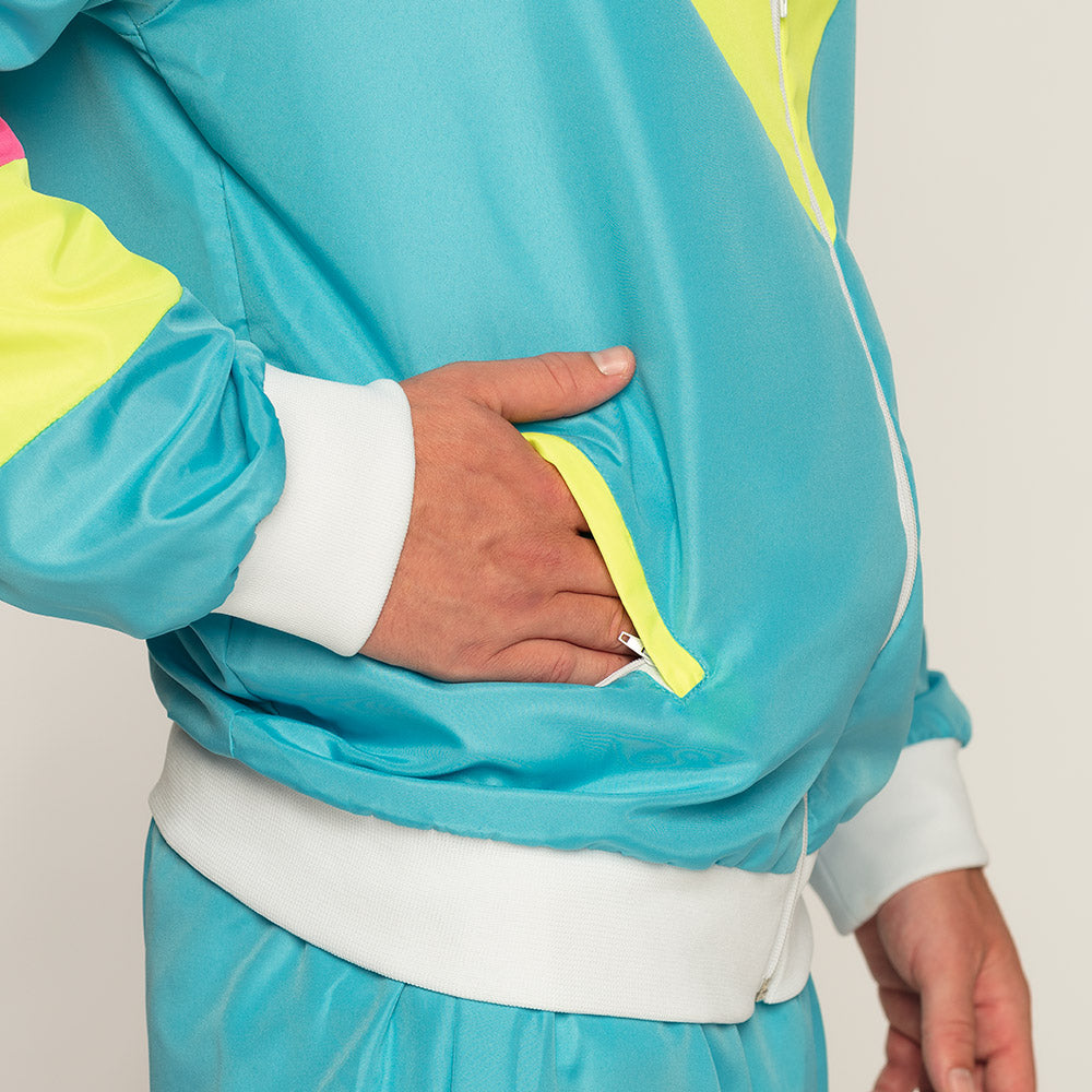 retro-man-trainingsanzug-herren-neonblau-uv-80er-kost-m image 3