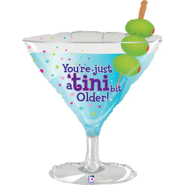 das-kost-mland-martini-glass-folienballon-81cm-tini-bit-older image 1