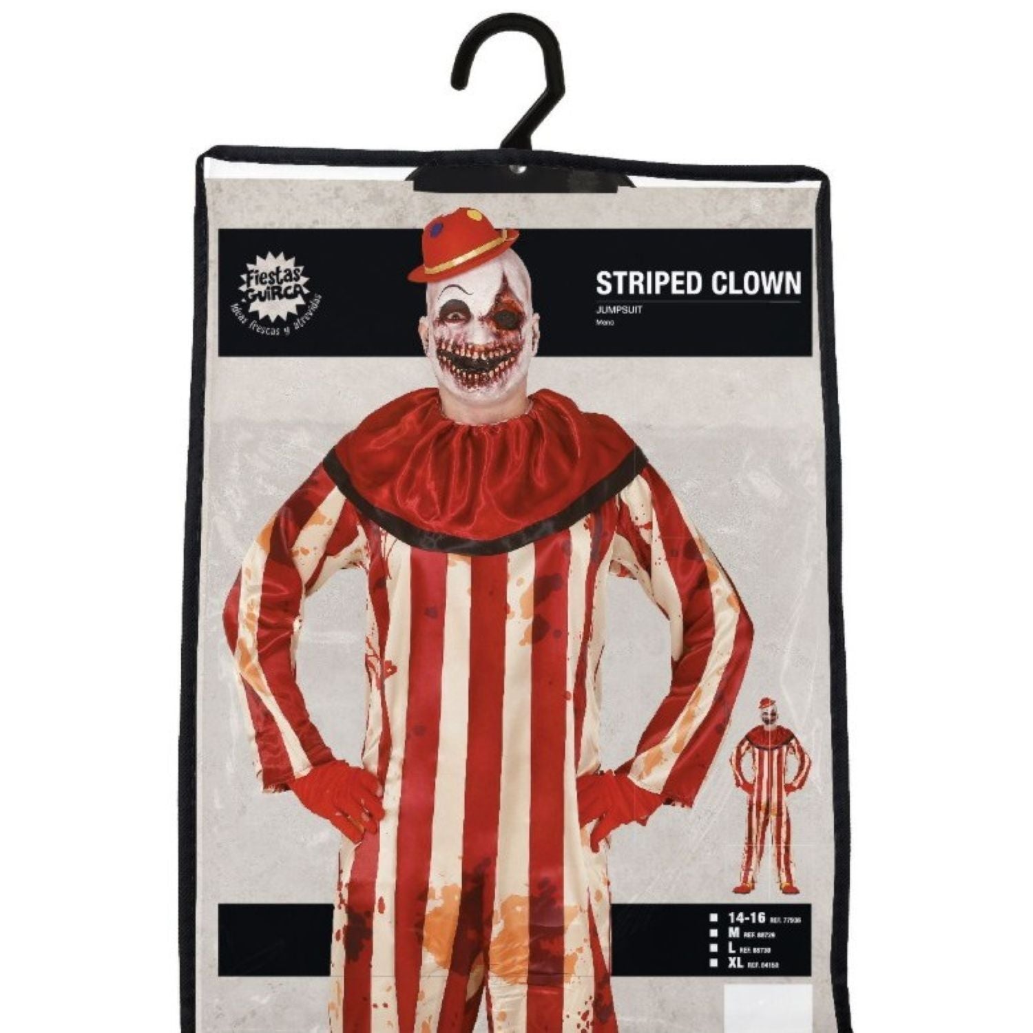 das-kost-mland-herren-horror-clown-kost-m-l-52-54-gestreift image 3