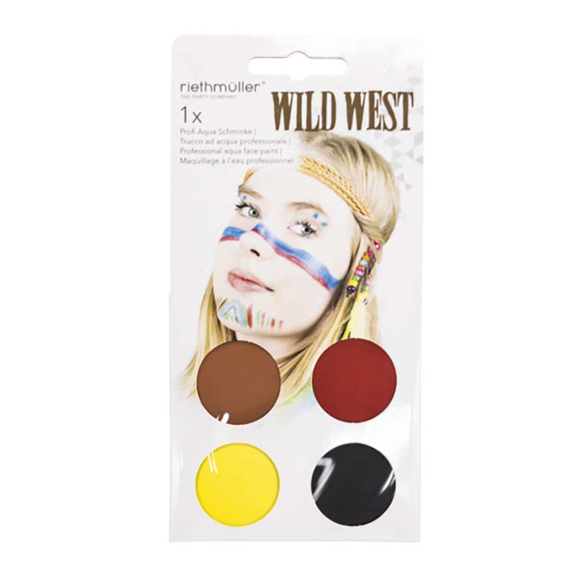das-kost-mland-make-up-set-aqua-cowboy-indianer-schminke image 1