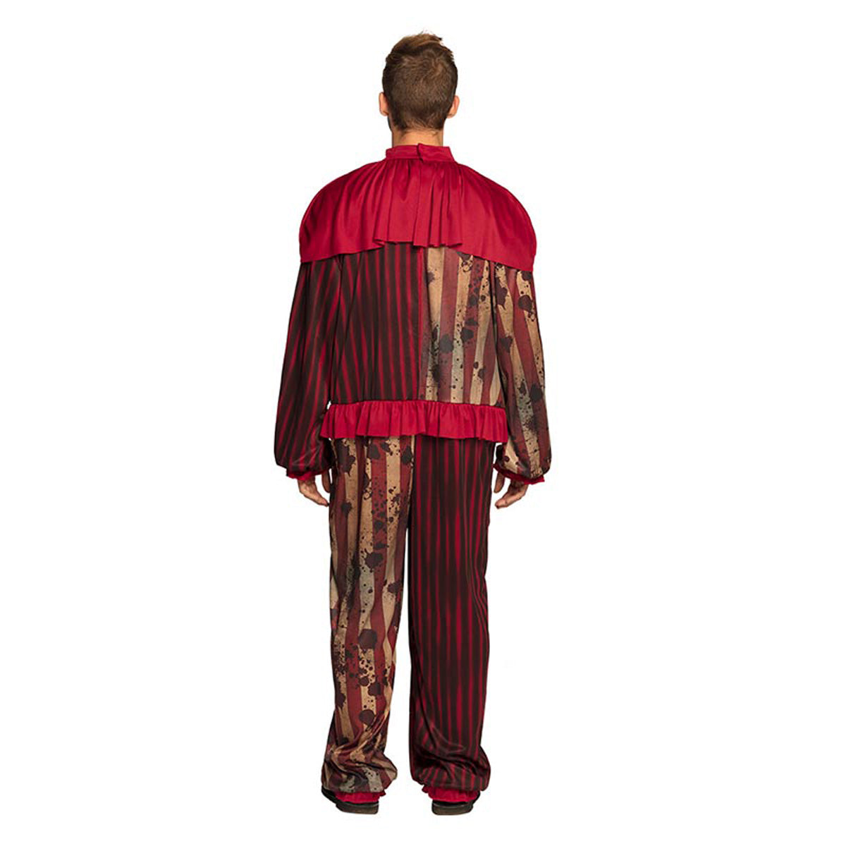 das-kost-mland-herren-horror-clown-kost-m-54-56-oberteil-hose image 2