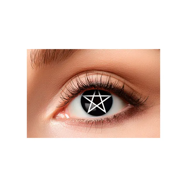 das-kost-mland-eyecatcher-m78-black-pentagram-kontaktlinsen-2-st-ck image 1