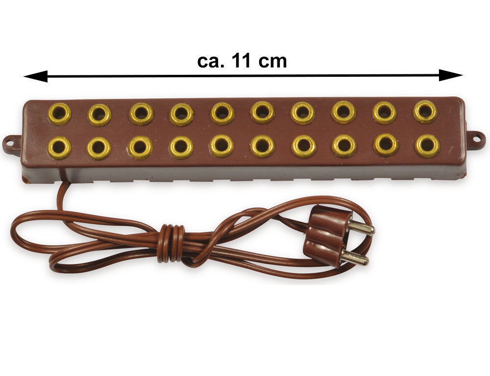 riffelmacher-78262-10fach-steckerleiste-4-5v-verteiler-braun image 2