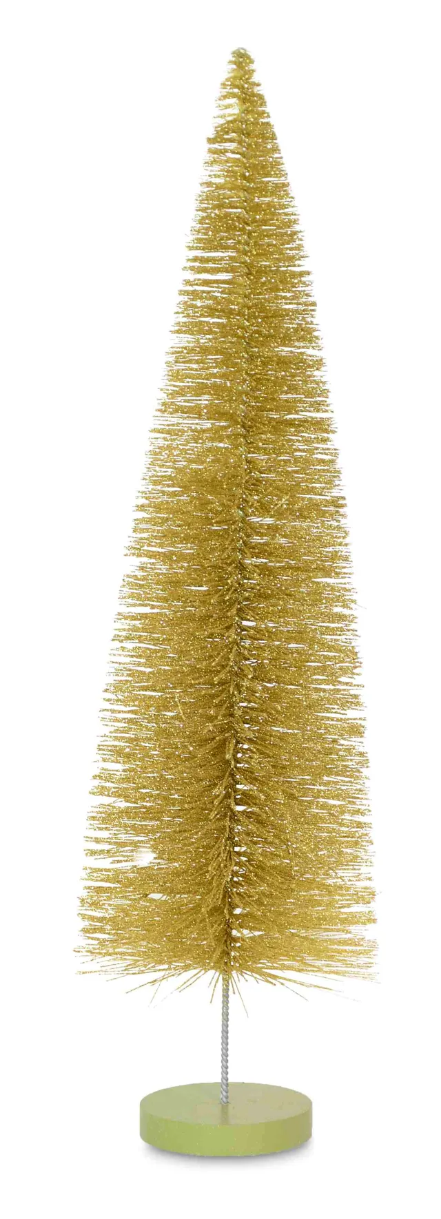 das-kost-mland-deko-weihnachtsbaum-stehend-15x51cm-gr-n-gold-glitter image 1