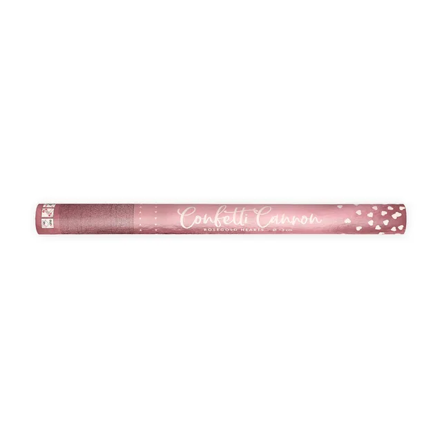 das-kost-mland-dekorationen-konfettishooter-herzen-rosegold-60cm image 1