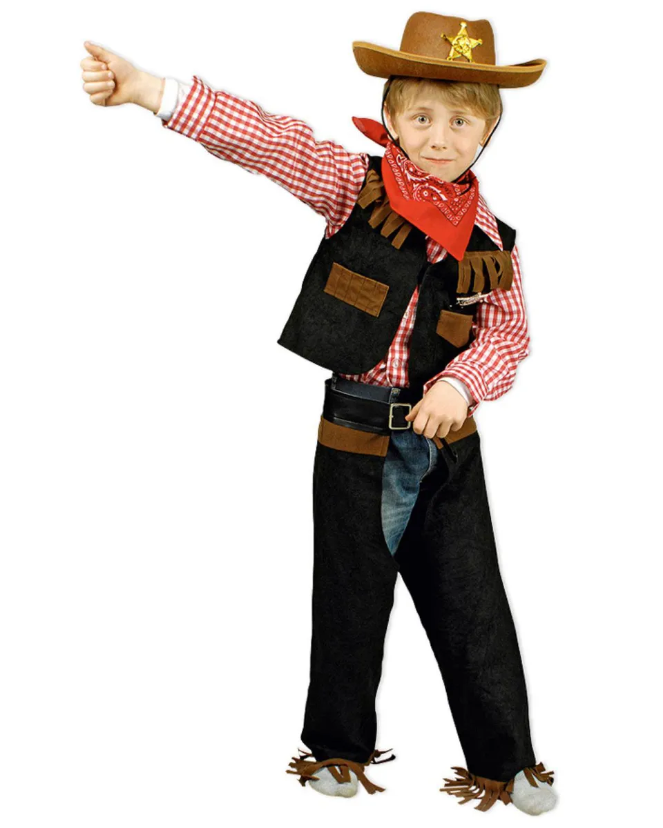 das-kost-mland-cowboy-clive-kost-m-kinder-3-tlg-western image 1